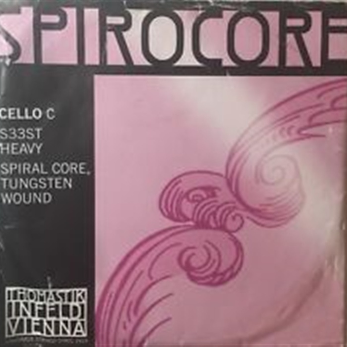 Thomastik S32st Çello Tek Teli - Spirocore Wolfram G (sol) 4/4 Çellolarla Tam Uyumlu (üst Segment - Strong Tension) | Tungsten (wolfram) Sargı, Spiral Çelik Çekirdek, Maksimum Ses Gücü Ve Atak Hızı | Uyum: 4/4 Çellolar İçin 3. Tel (yüksek Gerilim)