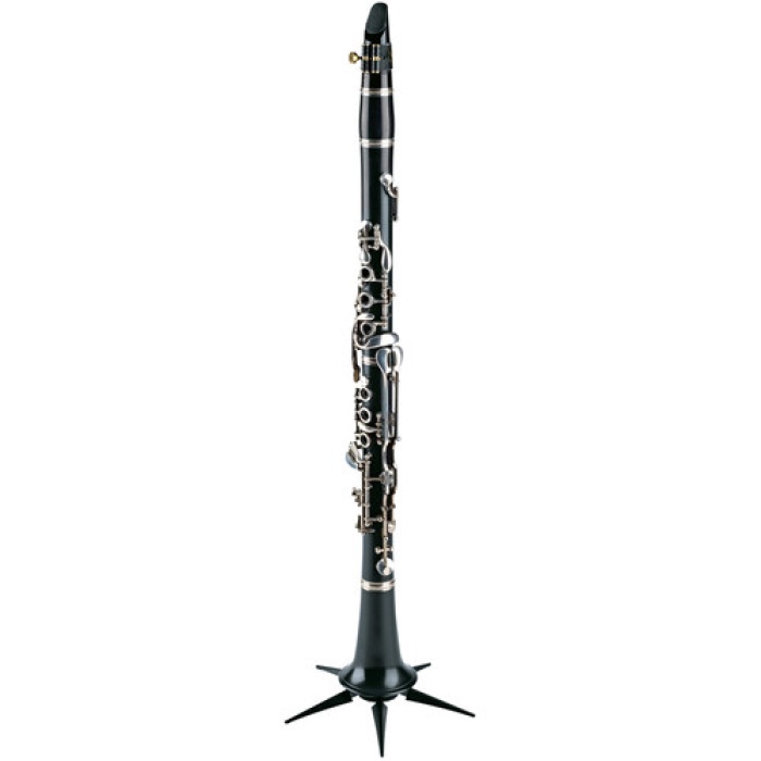 K&m 15228 Klarnet Sehpası - Kompakt (aksesuar - Katlanabilir) | Sarsıntıyı Önleyen Kaymaz Ayaklar, Enstrüman İçinde Taşınabilir Portatif Form, Klarnet Gövdesine Tam Uyum | Uyum: Sib (bb) Ve La (a) Klarnetler