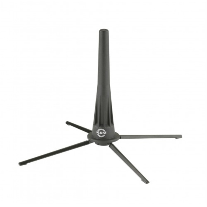 Konig & Meyer 18020-000-55 Kompakt Obua Sehpası (Siyah) | 4 Ayaklı Maksimum Stabilite Tasarımı Enstrüman Başlığına Sığabilen Portatif Yapı