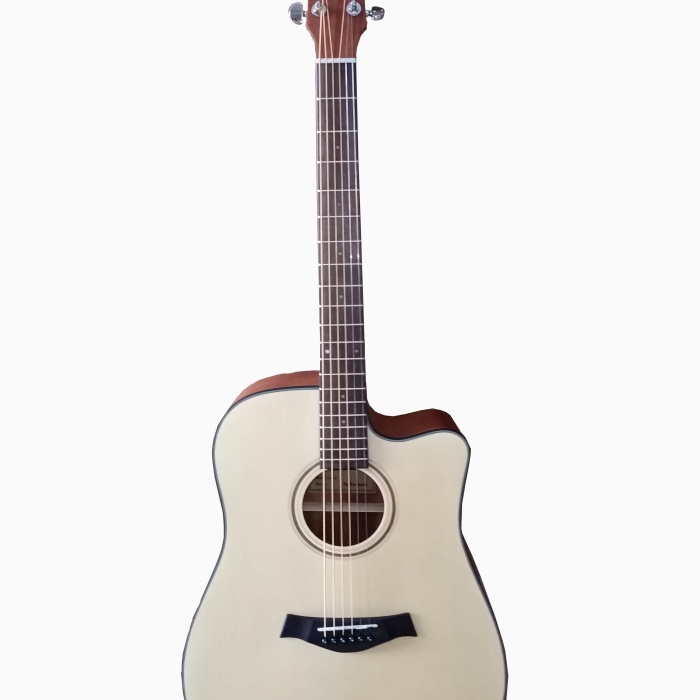 Eva AF485CE Elektro Akustik Gitar (Cutaway) | Kesik Kasa ile Üst Perdelere Kolay Erişim Dahili Preamp ve Şık Tasarım