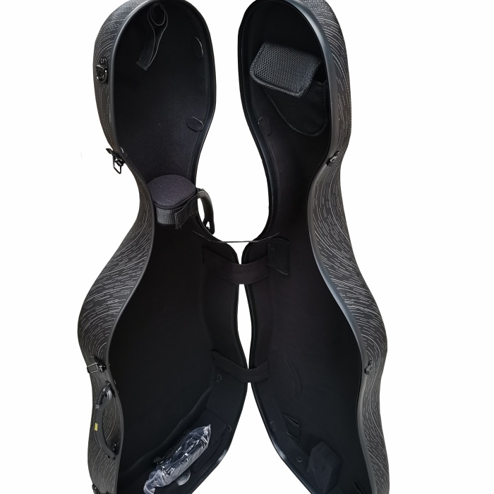 Picaldi CSC-P303 Kompozit 4/4 Çello Kutusu | Yüksek Mukavemetli Kompozit Malzeme Isı Yalıtımlı İç Süspansiyon ve Tekerlekli Taşıma