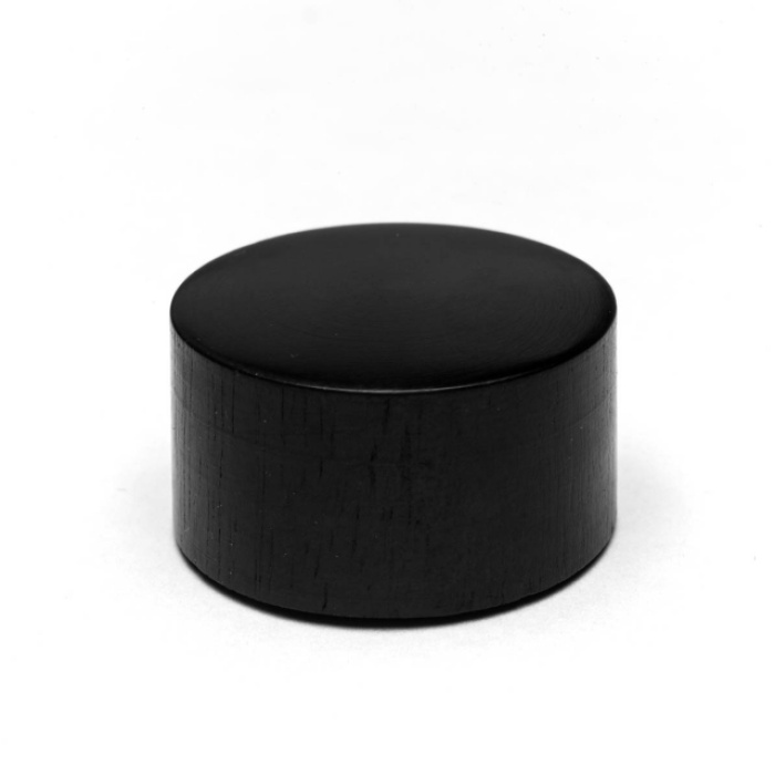 Chiarugi AC.169A Abanoz Uç Kesme Tahtası | Kamış Uçlarını Kusursuz Kesmek İçin Sert Abanoz Yüzey Profesyonel Kamış Atölyesi Standardı