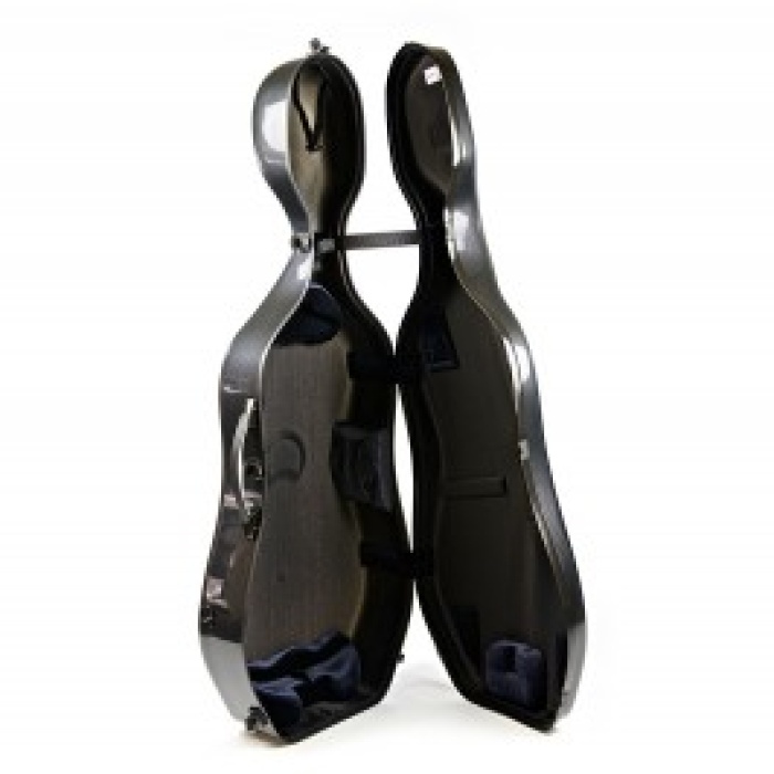 Bam 1004XLC Hightech Compact Karbon Çello Kutusu | Yer Tasarrufu Sağlayan Ergonomik Form Yüksek Dirençli Kabuk ve Profesyonel Kilit Sistemi