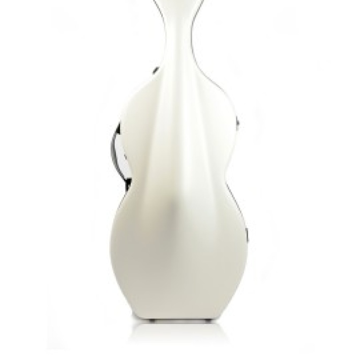 Bam 1003XLWW Hightech Shamrock Tekerlekli Çello Kutusu | Kolay Taşıma İçin Dayanıklı Tekerlekler Geniş İç Hacim ve Beyaz Modern Tasarım