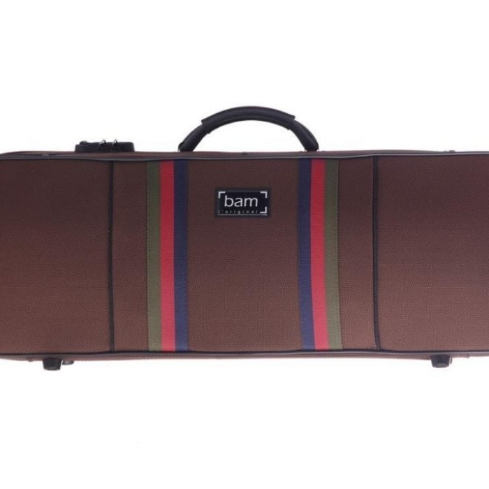 Bam SG5001SC Saint Germain Stylus Keman Kutusu (Kahverengi) | Klasik Kahverengi Görünüm Dayanıklı Dış Katman ve Yumuşak İç Peluş Kaplama