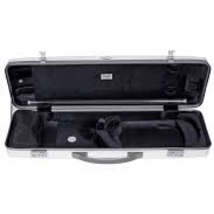 Bam ICE2018XLWN Supreme Ice Hightech Beyaz Keman Kutusu | Ultra Hafif Polikarbonat Kabuk Isı Yalıtımlı İç Süspansiyon ve Şık Dikdörtgen Tasarım