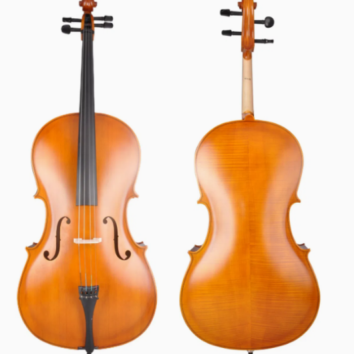 Picaldi CG001HPM 4/4 Plywood Çello | Tam Boy Eğitim Çellosu Dayanıklı Gövde ve Kararlı Akort Mekanizması