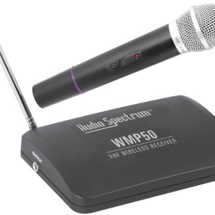 Mitello 54717 Kablosuz Enstrüman Bağlantı Aparatı | Tak-Çalıştır UHF Teknoloji Düşük Gecikme 50 Metre Menzil