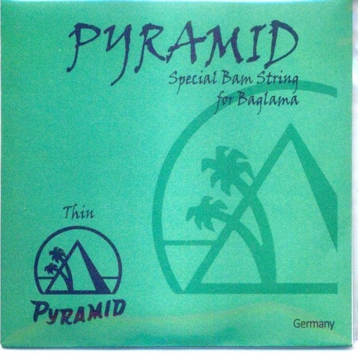 Pyramid 004/PİB İnce Bam Teli (12 Adet) | Gümüş Kaplama Hassas Sarım Derin Baslar ve Net Tını Karakteri