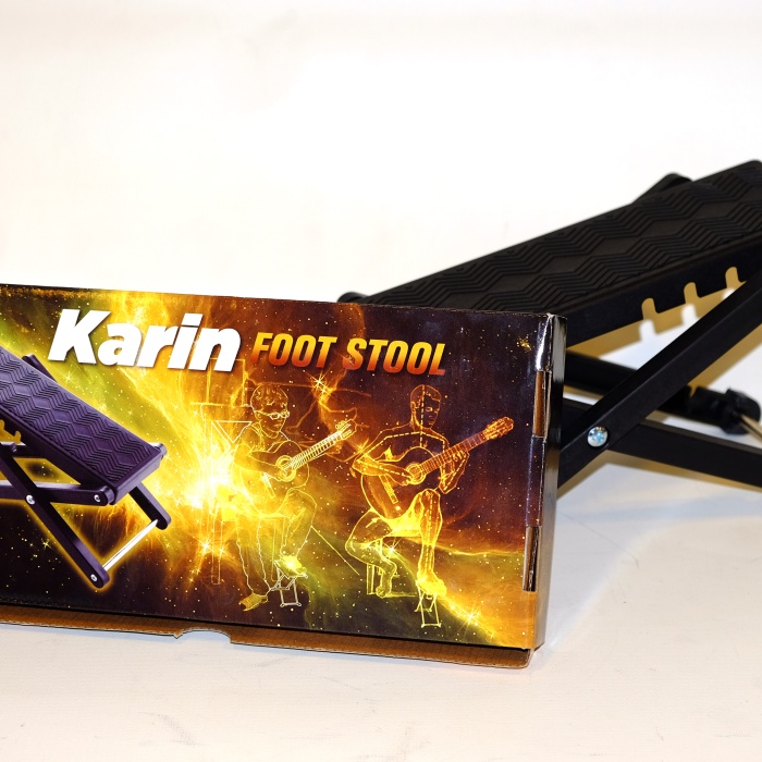 Karin GS-531L Katlanabilir Gitar Ayaklığı | Kaymaz Yüzey Yükseklik Ayarlı Klasik Gitar Çalım Pozisyonu İçin Şart