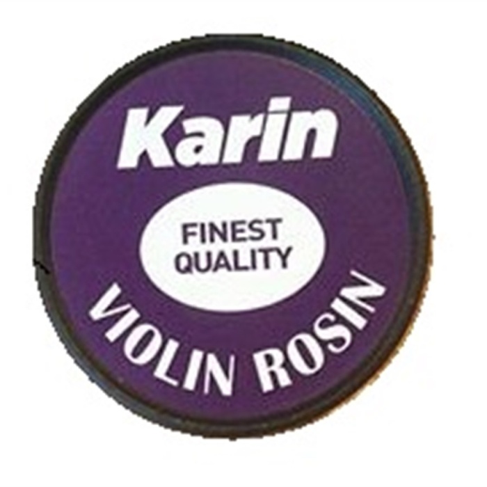 Karin KR50 Yuvarlak Kutulu Reçine | Keman, Viyola ve Çello İçin Yüksek Tutuş Gücü Toz Yapmayan Temiz Formül