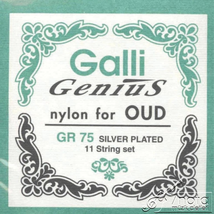 Galli GR-75 Beyaz Naylon Ud Teli | Geleneksel Yumuşak Tını İpeksi Yüzey Rahat Parmak Geçişleri