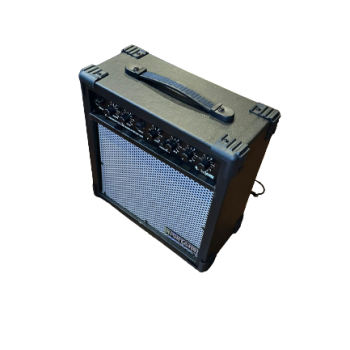 High Tone HT-20E Ekolu Kombo Gitar Amfisi | Dahili Eko Efekti Çift Kanal Giriş Profesyonel Ekolayzer Kontrolü