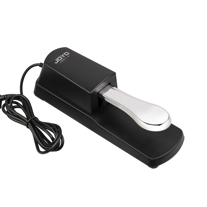 Joyo JSP-10 Piyano Tipi Sustain Pedalı | Evrensel Polarity Anahtarı Kaymaz Kauçuk Taban Gerçekçi Piyano Pedalı Hissi