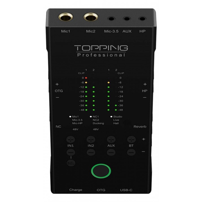 Topping Professional 05 0015 M62 Ses Kartı (Pembe) | Canlı Yayıncılar İçin Renkli Tasarım