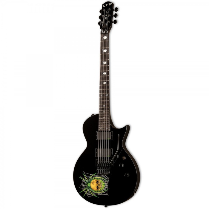 ESP LTD LKH3 KH-3 Spider Kirk Hammett Signature Elektro Gitar | Metallica Efsanesi Özel Grafik Tasarım