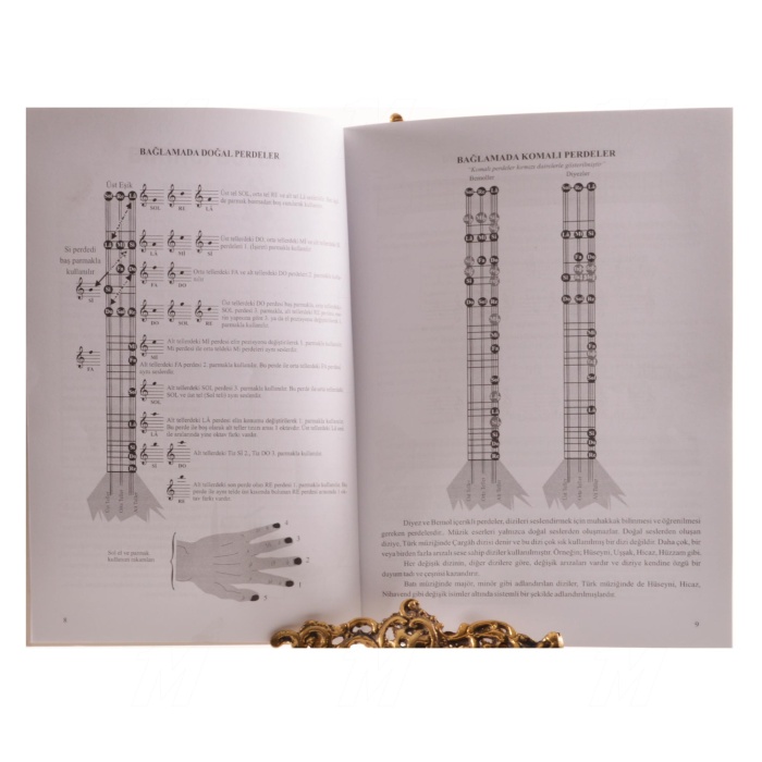 Atakan KKDB Bağlama Metodu | Eğitim Kitabı - Nota Bilgisi - Türkçe