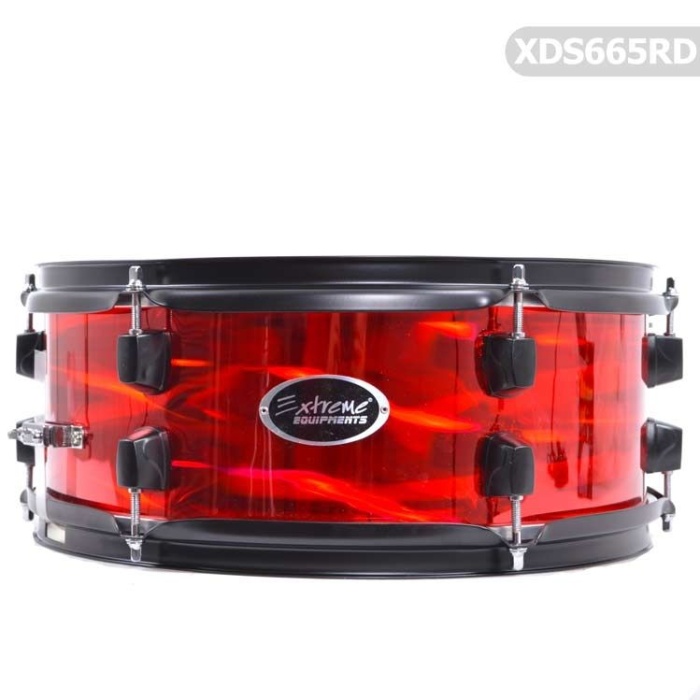 Extreme XDS665RD Metalik Kırmızı Bateri Seti | Sahne Işıltısı Yüksek Performans