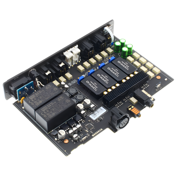 Topping Audio 01 0005 A90 DISCRETE Profesyonel Kulaklık Amfisi (Siyah) | Preamp Modu Uzaktan Kumanda