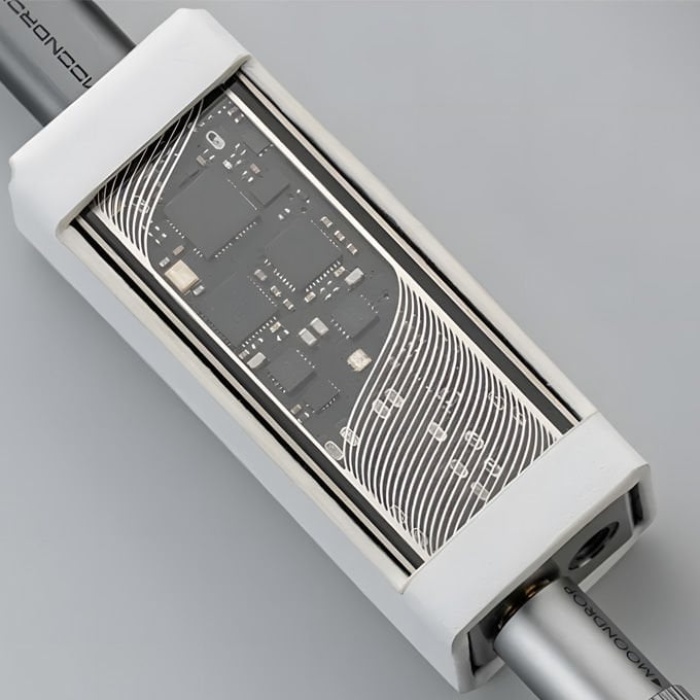 Moondrop 01 0017 MOONRIVER 2:Ti USB-C DAC/AMP Pc ve Akılı Telefon AD / DA Dönüştürücü | Titanyum Gövde Çift Çıkış (3.5mm/4.4mm)