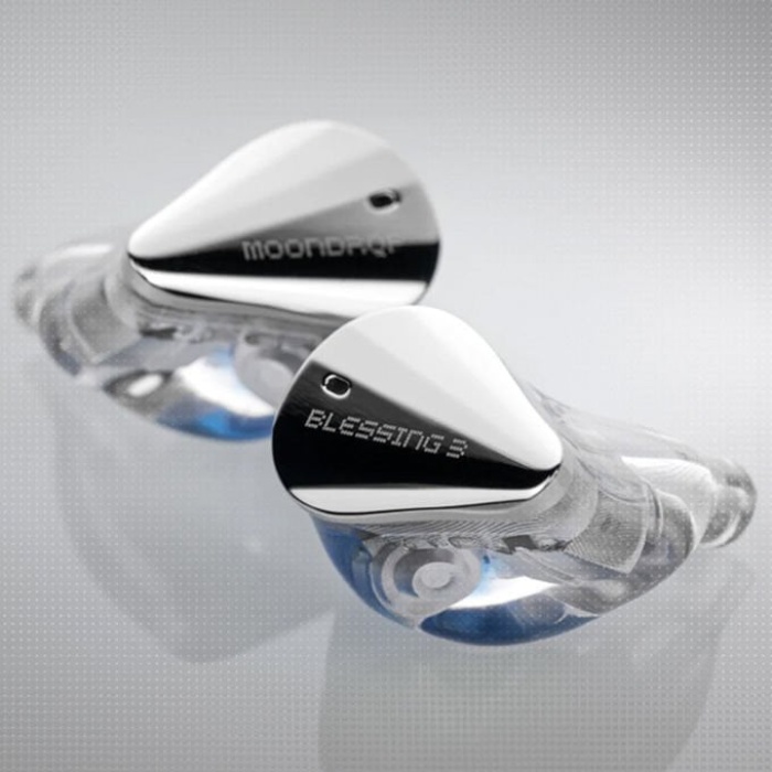 Moondrop 01 0002 BLESSING3 Kablolu Kulak İçi Stüdyo Monitör Kulaklık | 2DD+4BA Hibrit Sürücü 3D Baskı Reçine Gövde