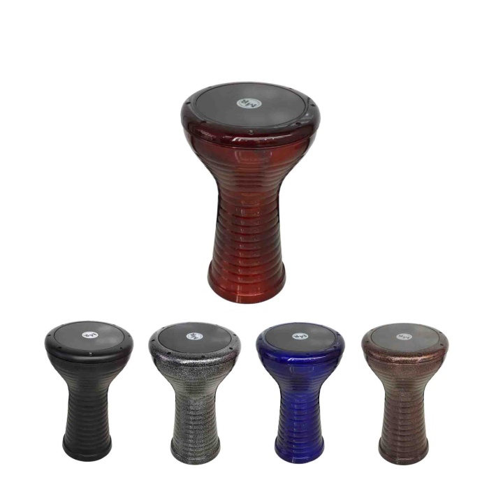 Manuel Raymond DDDWRD Döküm Darbuka (Bordo) | Desenli Gövde Profesyonel Aksam