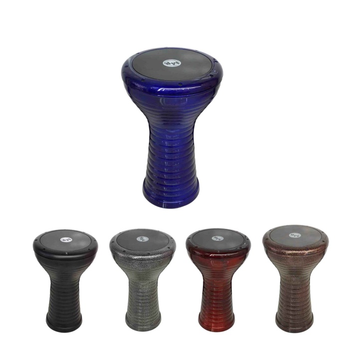 Manuel Raymond DDDBL Döküm Darbuka (Mavi) | İşlemeli Tasarım Yüksek Ses Çıkışı