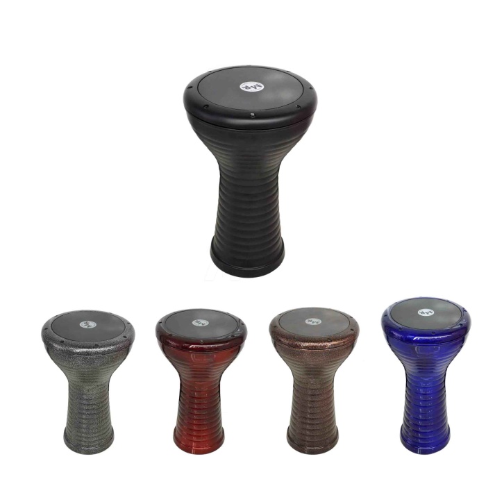 Manuel Raymond DDDBK Döküm Darbuka (Siyah) | Mat Siyah Ağır Döküm Gövde