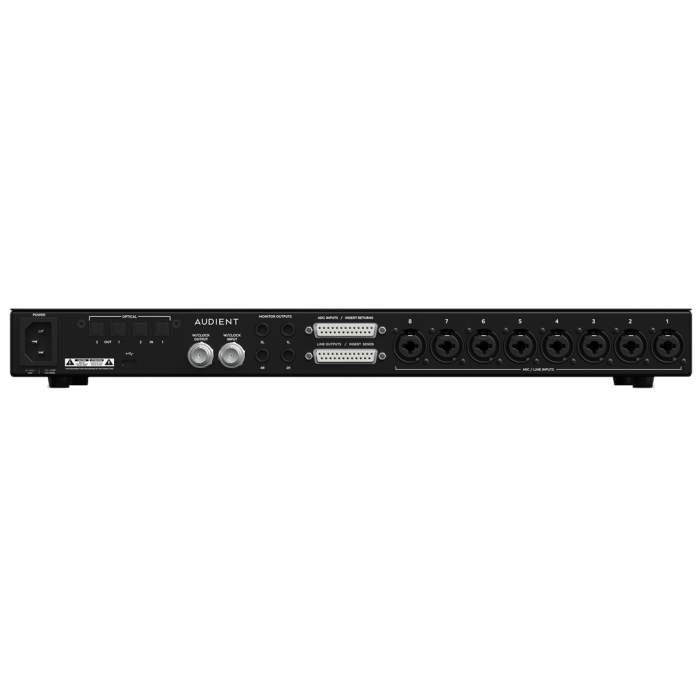 Audient 04 0018 iD48 Yüksek Performanslı Ses Kartı | 24-in/24-out ASP8024 Preamp ADAT Genişletme
