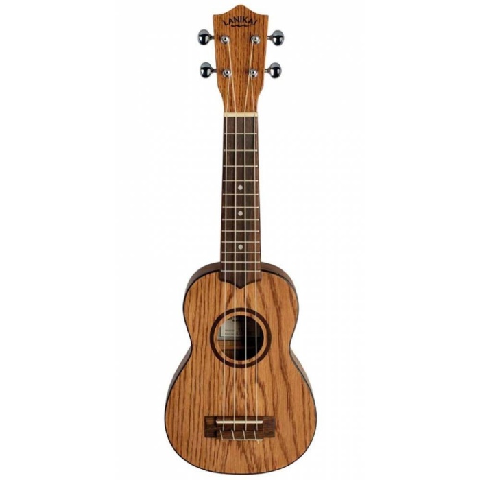 Lanikai OA-S Meşe (Oak) Soprano Ukulele | Kompakt Boyut Net Ses