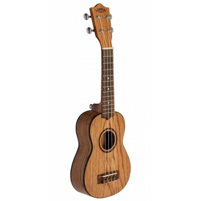Lanikai OA-S Meşe (Oak) Soprano Ukulele | Kompakt Boyut Net Ses