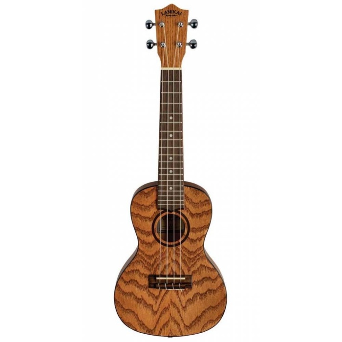 Lanikai OA-C Meşe (Oak) Concert Ukulele | Standart Boy Dengeli Ton