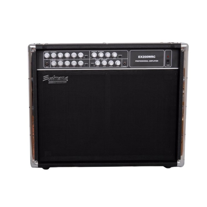 Extreme EX200WRC Profesyonel Amfi | 100W Çıkış Gücü, Çok Kanallı Güçlü Ses Performansı