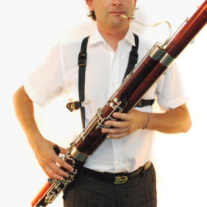 Franck Bichon BG-B10 Fagot Askısı (Erkek) | Deluxe Model Deri Destek