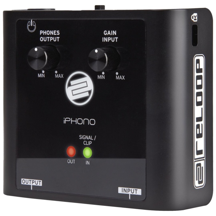 Reloop 12 0026 iPhono 2 Phono/Line Arabirimi | Plakları Dijitale Aktarma ve DVS Kullanımı İçin USB Ses Kartı