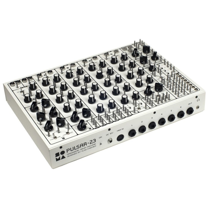 Soma Synths 01 0006 Pulsar-23 White | Organizmik Davul Makinesi Yarı Modüler