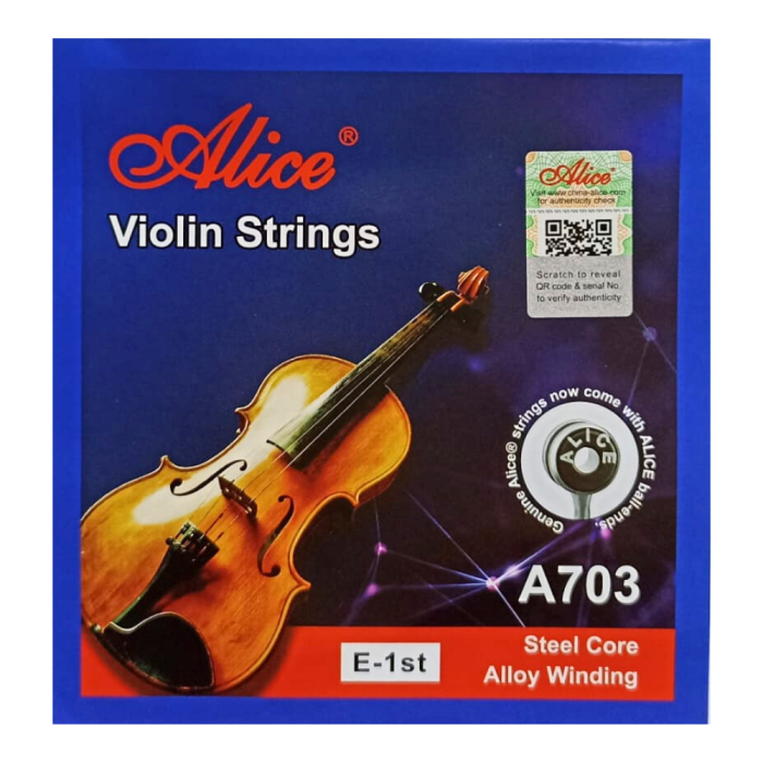Alice A703-1 Keman Teli (Mi) | Yüksek Gerilim Parlak Ses