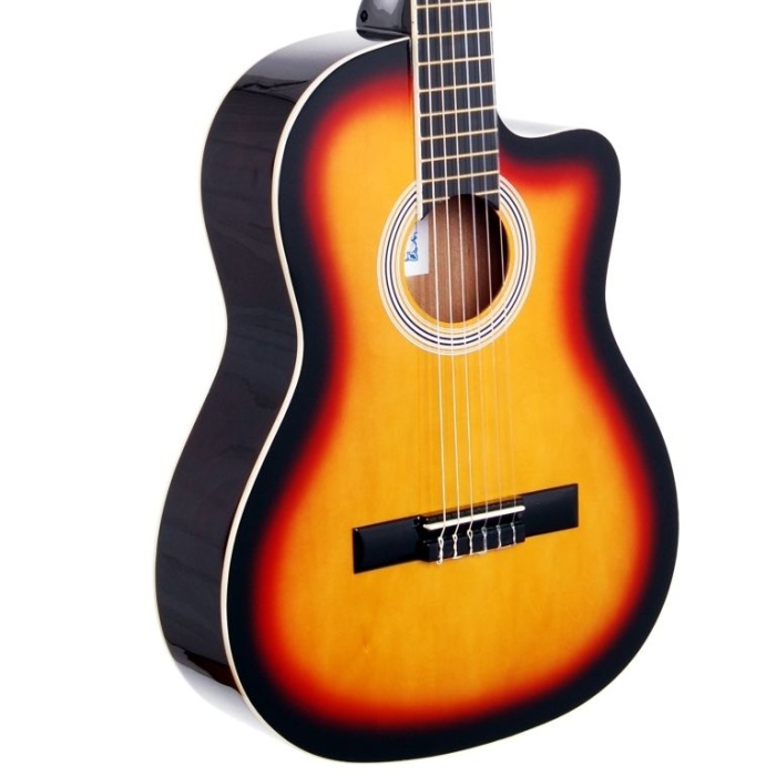 Rodriguez RCC550SB Klasik Gitar (Sunburst) | Geleneksel Renk Başlangıç İçin İdeal