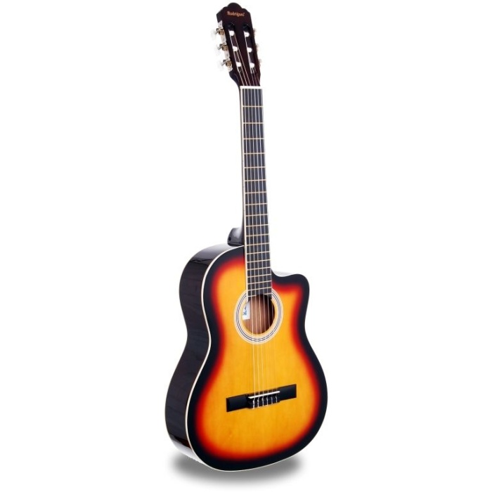 Rodriguez RCC550SB Klasik Gitar (Sunburst) | Geleneksel Renk Başlangıç İçin İdeal