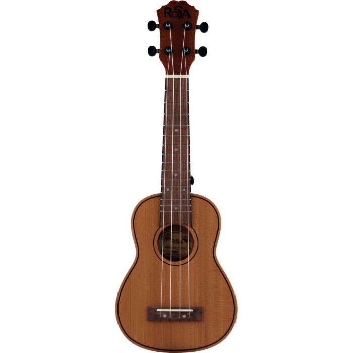 ROSA RUD30 Soprano Ukulele (İnce Kasa) | Seyahat Dostu İnce Gövde