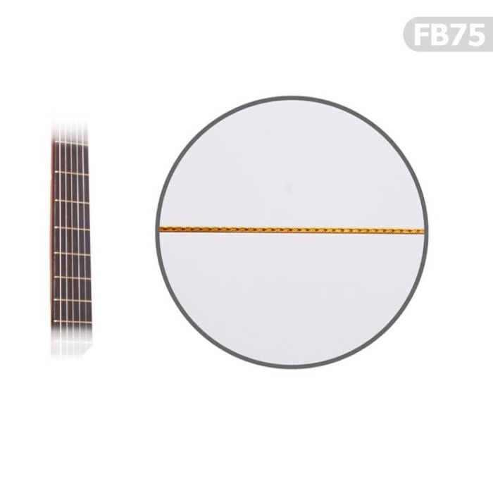 Manuel Raymond FB75 Gitar Perdesi (1 Adet) | Pirinç Malzeme 0.75mm