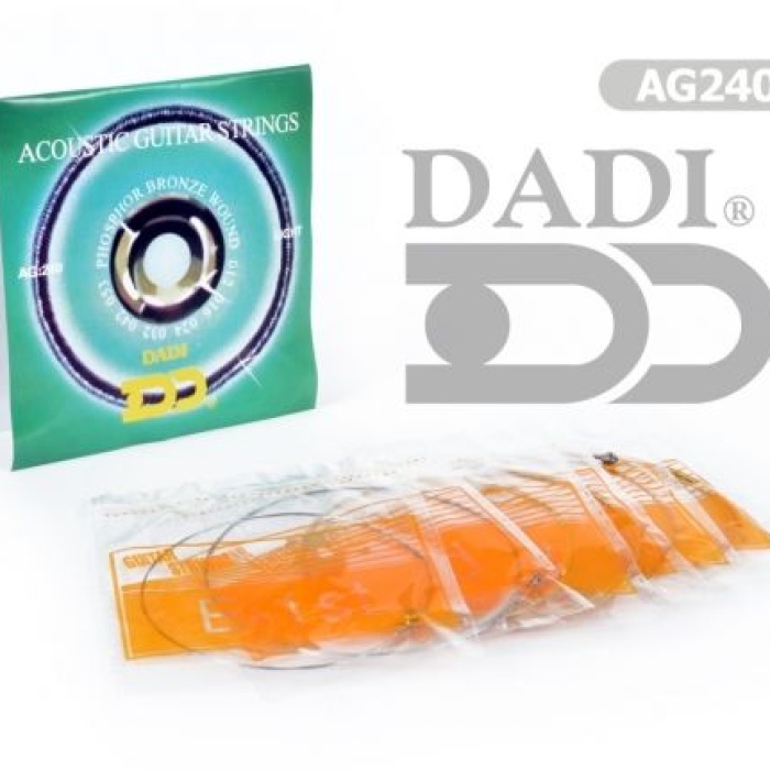 Dadi AG240 Akustik Gitar Teli | Bronz Alaşım Parlak ve Canlı Ses