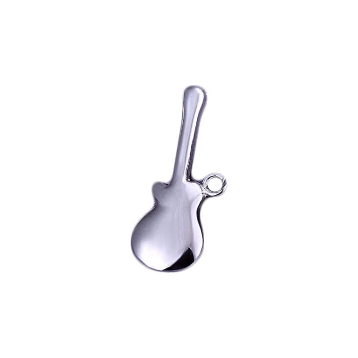 Manuel Raymond GKU Gümüş Gitar Kolye Ucu | Müzisyenler İçin Şık Aksesuar