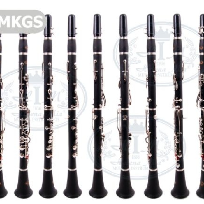 Helena Mia HMKGS Si Bemol (Bb) Klarnet (Profesyonel) - Tekli Enstrüman | Gümüş Tuşlar ve Profesyonel Tasarım