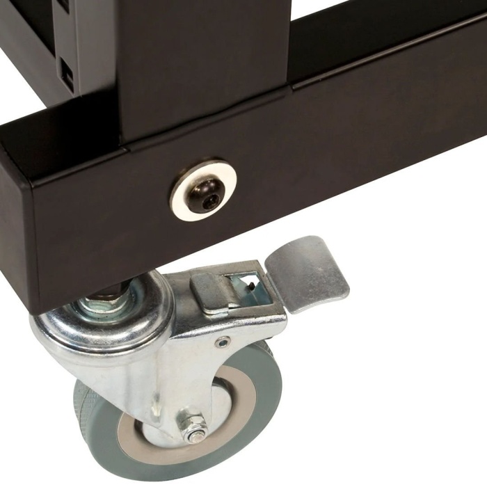 Ultimate Support 07 0018 JS-SRR100 Tekerlekli Rack Kabinet Laptop Standı | 19 İnç Cihazlar İçin Mobil Çözüm