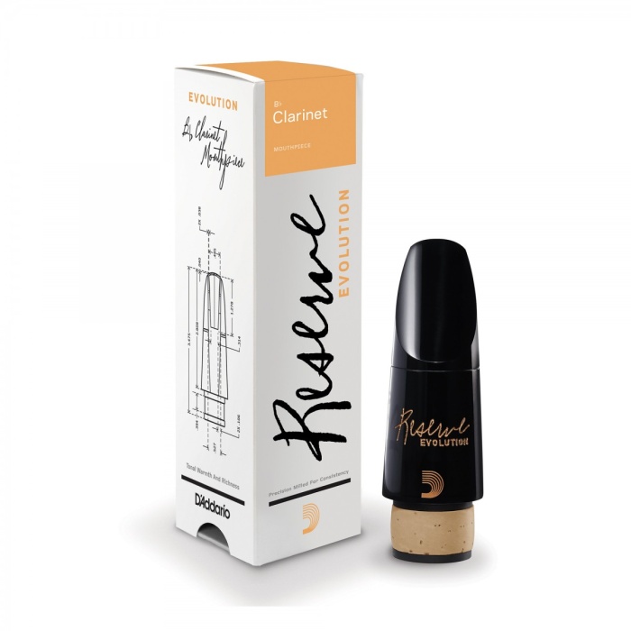 DAddario Woodwinds MCE-EV10E Reserve EV10E Evolution Bb Klarnet Beki | Modern Tasarım Zengin Harmonikler