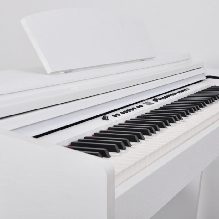 Artesia DP-3-WH Beyaz Dijital Piyano | Modern ve İnce Kabin Güçlü Ses Sistemi