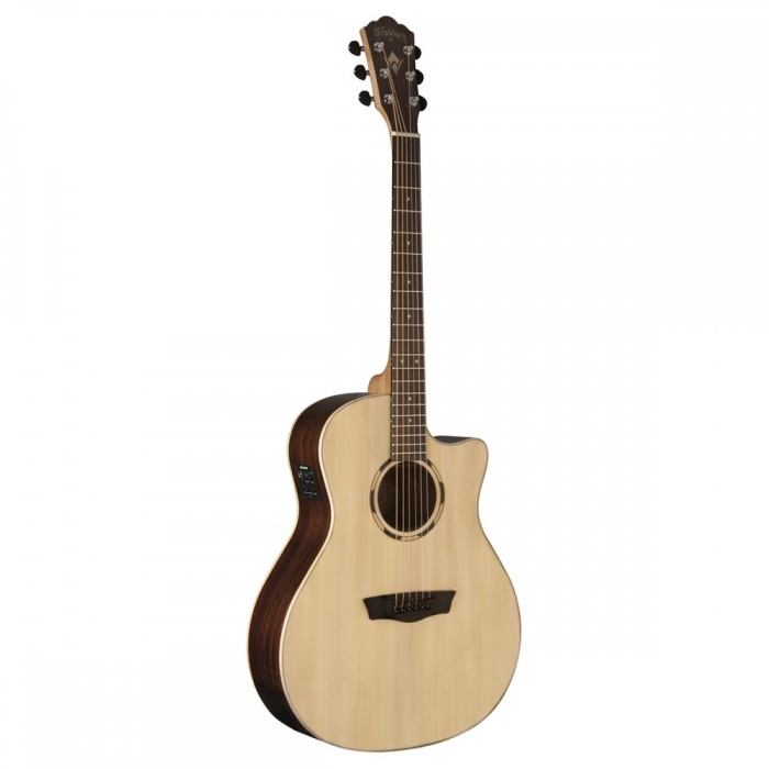 Washburn WLO20SCE Woodline 20 Elektro Akustik | Masif Sedir Kapak Sıcak Karakter