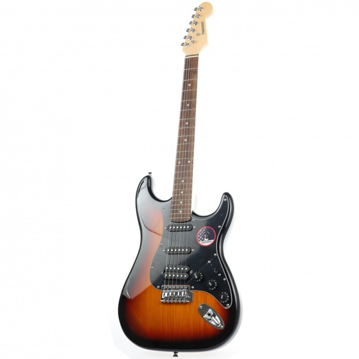 Madison MEG-2TS Elektro Gitar (Sunburst) | Strat Kasa Geleneksel Tonlar