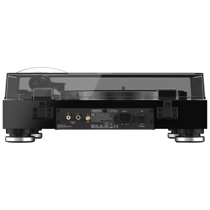 Reloop HiFi 12 0021 TURN X Premium Pikap | Kuvars Kontrollü Doğrudan Sürücü Ortofon 2M Blue